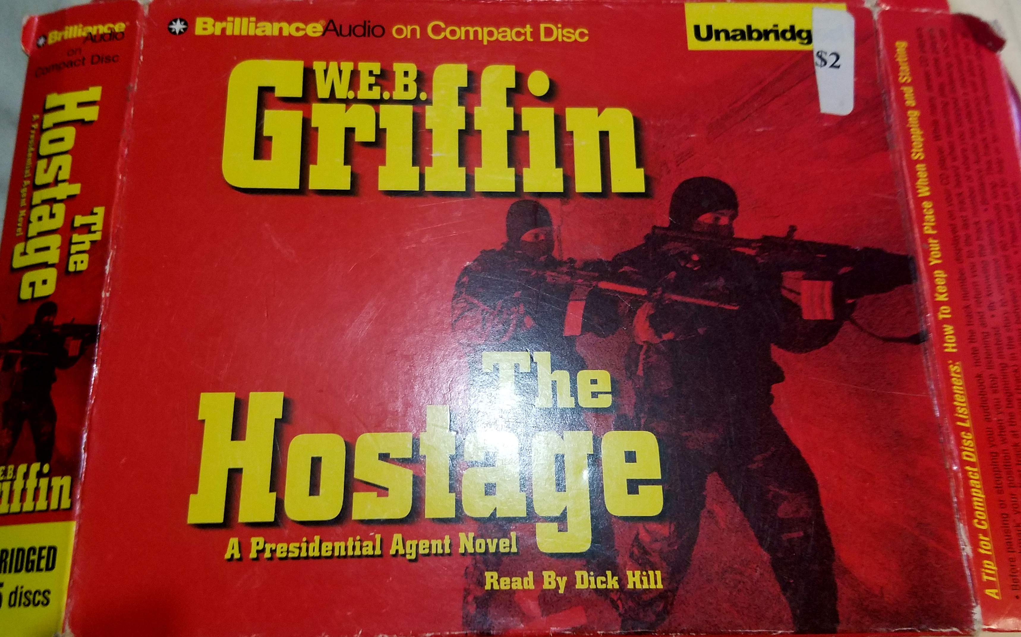 W.E.B. Griffin’s “The Hostage” reiterates “Caveat Emptor” when it comes to clearance sales